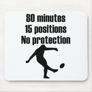 Mousepad Nenhum rugby da proteção