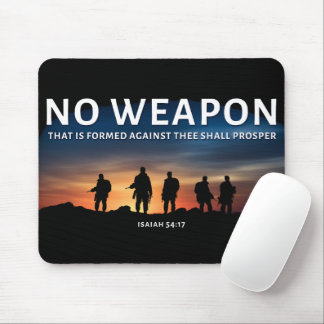 Mousepad Nenhuma Arma Formada Contra Você Irá Prosperar Bíb