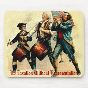Mousepad Nenhuma tributação sem representação