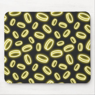 Mousepad Neon Falling Gold