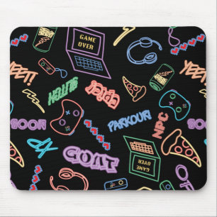 Mousepad Neon Gamer