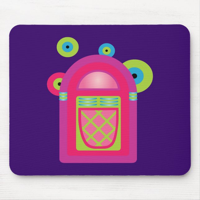 Mousepad Neon Jukebox (Frente)