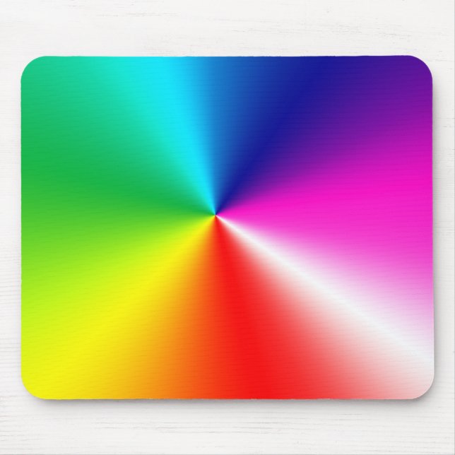 Mousepad Neon Rainbow Vortex (Frente)