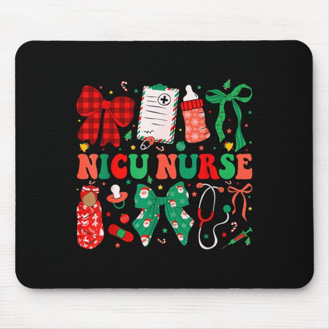 Mousepad Neonatal Intensive Care Unit Coquette Nicu Nurse C (Frente)