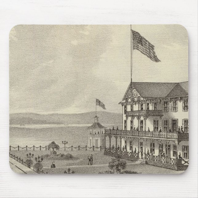 Mousepad Neptune House, Ocean Beach, NJ (Frente)