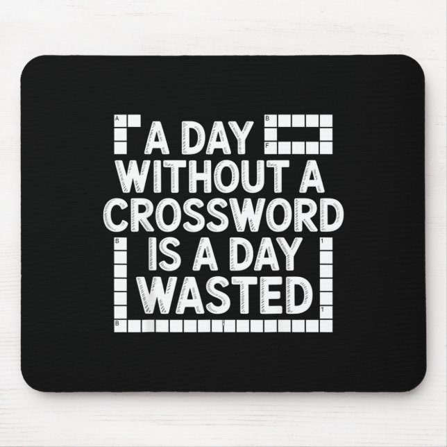 Mousepad Nerd do Jogo de Palavras de Caça-Palavras Engraçad (Frente)
