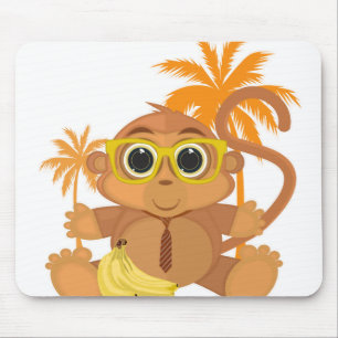 Mousepad Nerd macaco