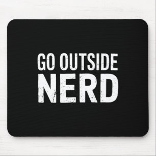 Mousepad Nerd Sai Fora Divertido Hiking Camping Ao Ar Livre