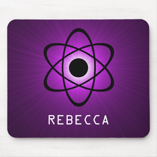 Mousepad Nerdy Atomic Mousepad, Roxo (Frente)