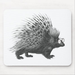 Mousepad Nerdy Porcupine