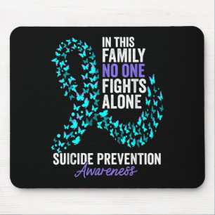 Mousepad Nesta Família Lutar Sozinha Na Semana De Prevenção