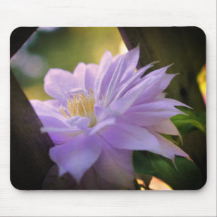 Mousepad Nestled Clematis Flower