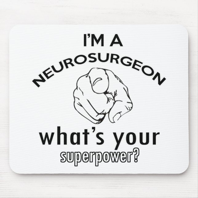 Mousepad neurocirurgião design (Frente)