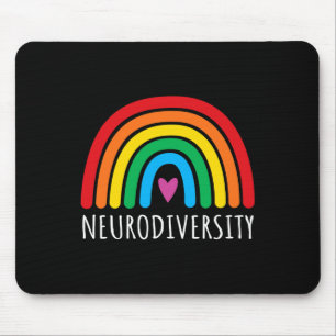 Mousepad Neurodiversidade Arco-Íris Autismo Sensibilização