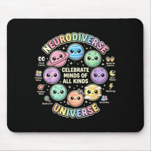 Mousepad Neurodiversidade celebra mentes de todos os tipos
