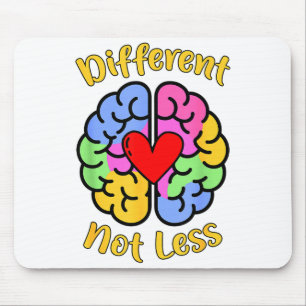 Mousepad Neurodiversidade Dislexia Autismo Conscientização