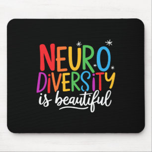 Mousepad Neurodiversidade É Lindo Sped Adhd Conscientização
