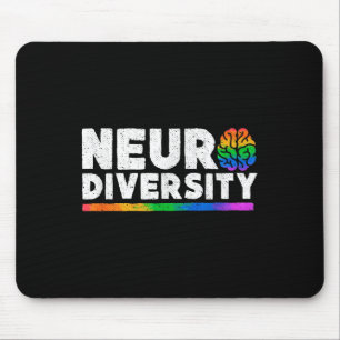 Mousepad Neurodiversity Autism Adhd Saúde Mental Consciênci