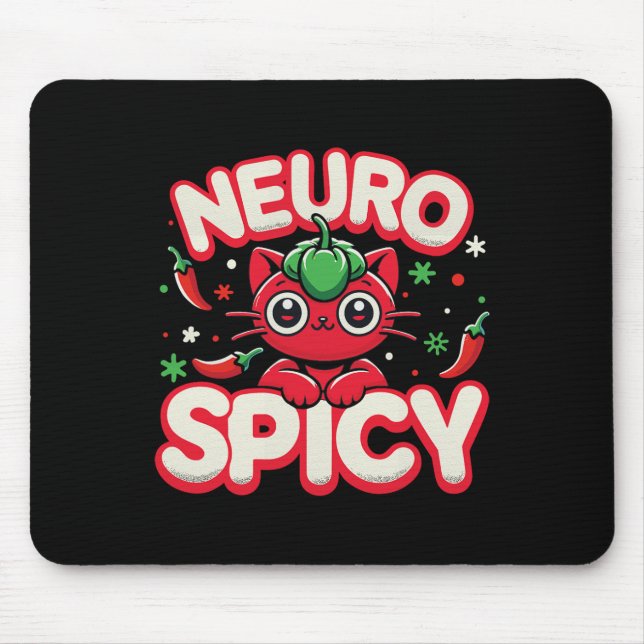 Mousepad Neurospicice - Neurodivergente Adhd Asd Autismo (Frente)