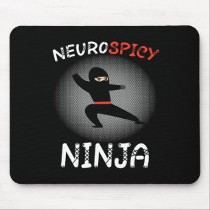 Mousepad Neurospicy Ninja Autismo Camisa Para Crianças Neur