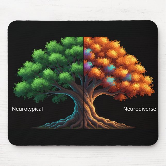 Mousepad Neurotypical vs. Neurodiverse (Frente)