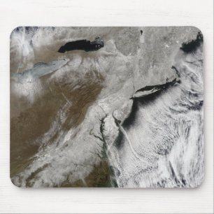 Mousepad Neve através dos Estados Unidos do nordeste
