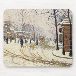 Mousepad Neve, Boulevard de Clichy, Paris por Paul Signac