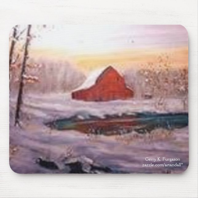 MOUSEPAD "NEVE LAGO LIVRE" (Frente)