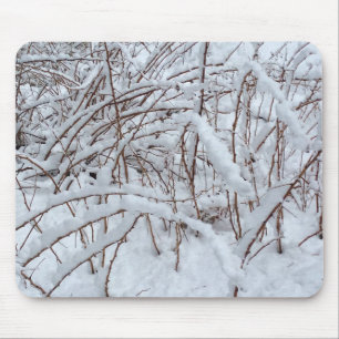 Mousepad Neve numa framboesa de framboesa.