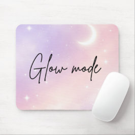 Mousepad Névoa de lavanda e aura rosada arte de IA