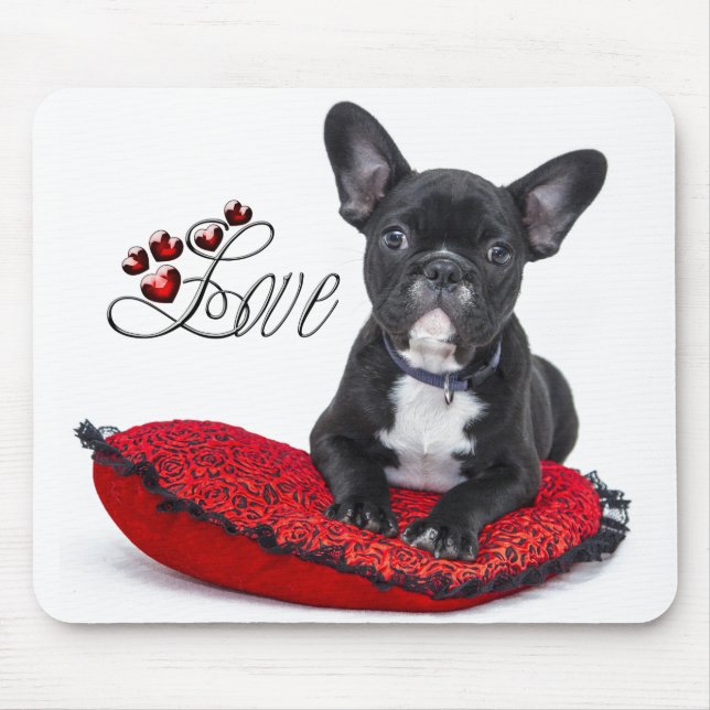 Mousepad Nevoeiro francês - francês - amor (Frente)
