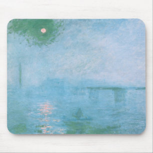 Mousepad Nevoeiro no Tamisa (por Claude Monet)