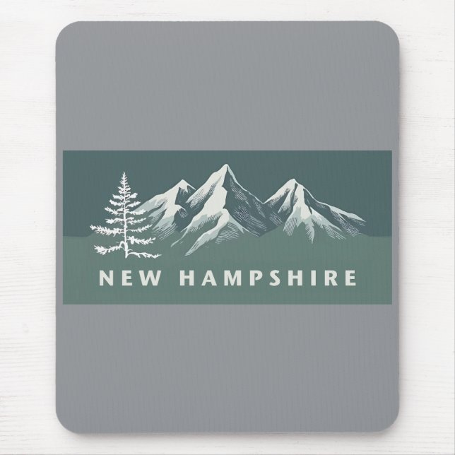 Mousepad New Hampshire Estados Unidos da América (Frente)