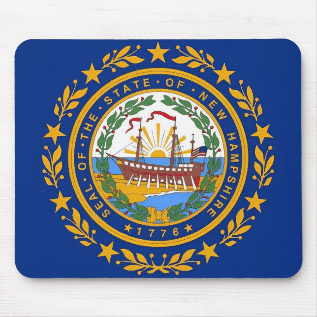 Mousepad New Hampshire Flag (Frente)