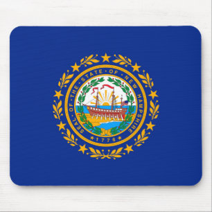 Mousepad New Hampshire State Flag Design