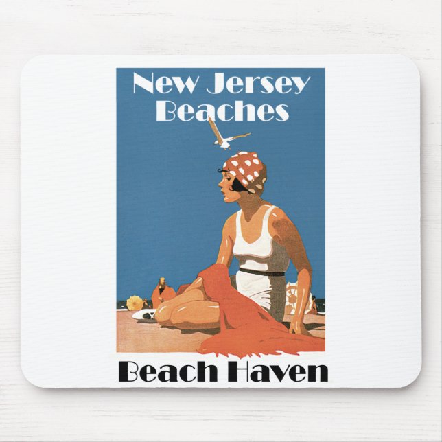 Mousepad New Jersey Beaches ~ Beach Haven (Frente)