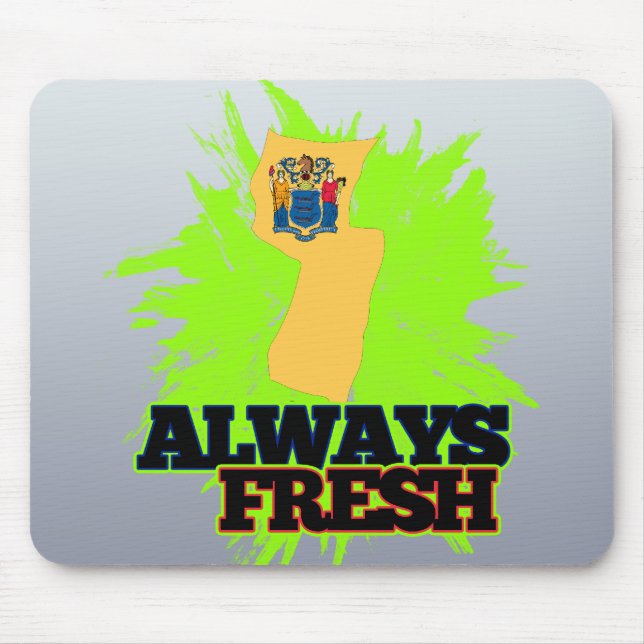 Mousepad New-jersey sempre fresco (Frente)