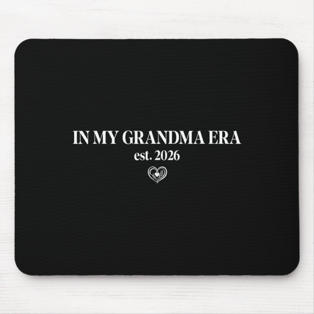Mousepad New Nana In My Grandma Era 2026 Promoted To Grandm (Frente)