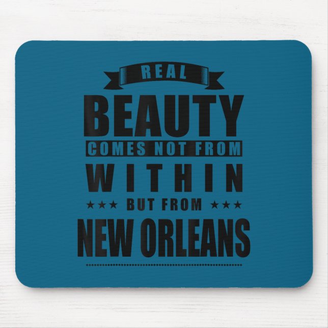 Mousepad New Orleans - Funny D City Gift  (Frente)