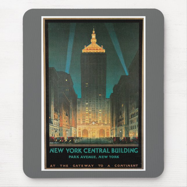 Mousepad New York Central Building 1930 (Frente)
