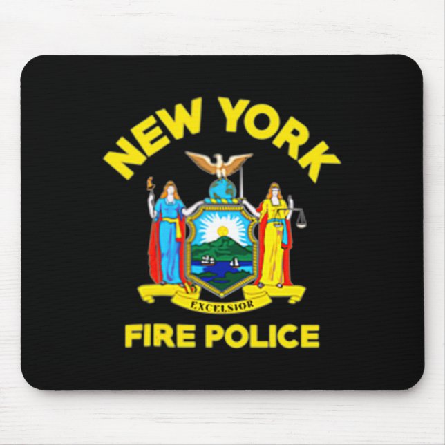 Mousepad New York Fire Lice Department Firefighters  (Frente)