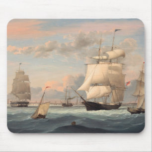 Mousepad New York Harbor Por Fitz Henry Lane 1852