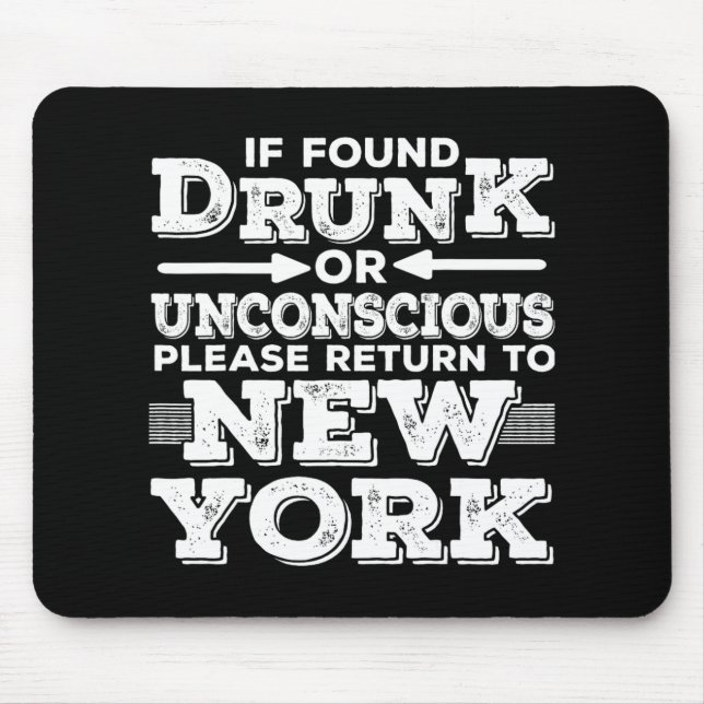 Mousepad New York Sayings Funny Ny  (Frente)