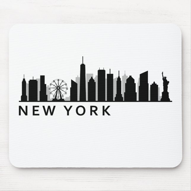 Mousepad New York Skyline (Frente)