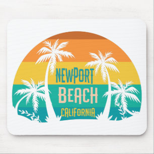 Mousepad Newport Beach Retro