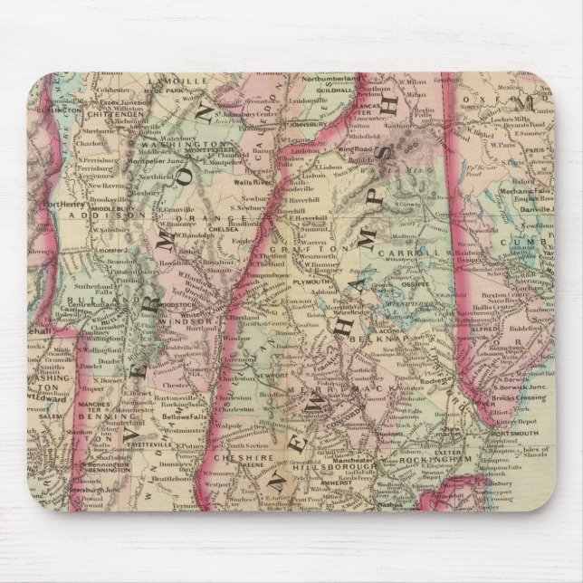 Mousepad NH, Vt, Massa, RI, Conn (Frente)