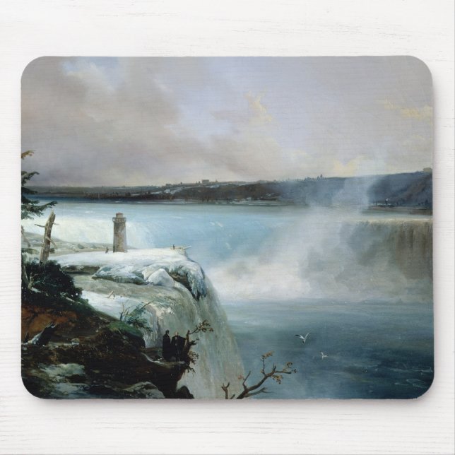 Mousepad Niagara Falls, c.1837-40 (óleo em canvas) (Frente)