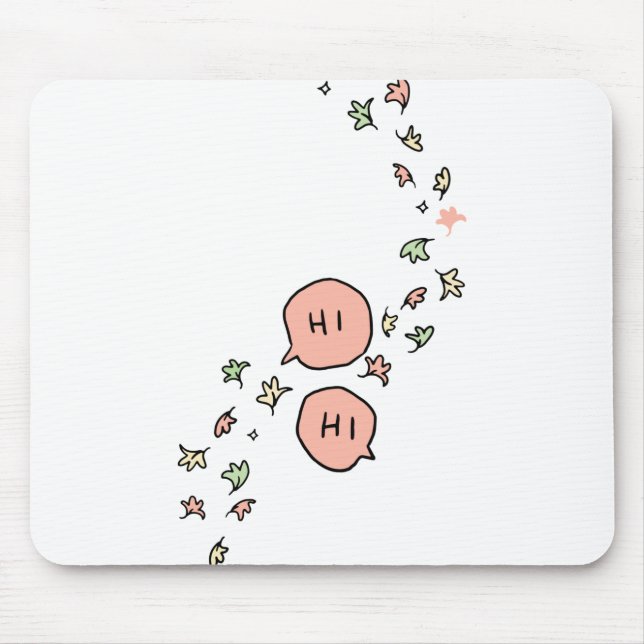 Mousepad nick e charlie heartstopper (Frente)