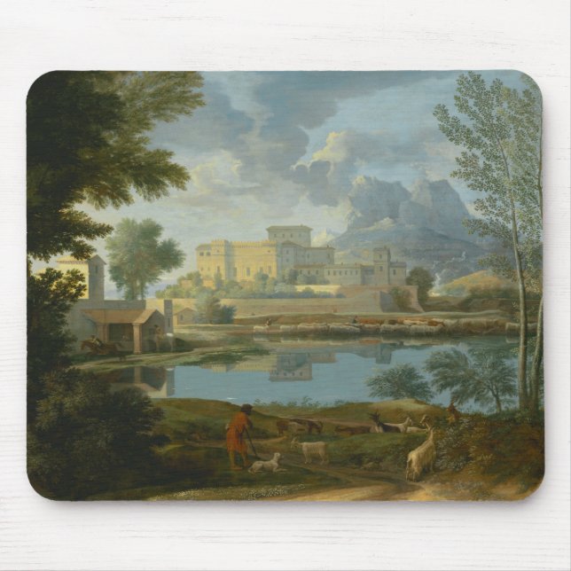 Mousepad Nicolas Poussin - Paisagem com Calma (Frente)
