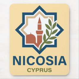 Mousepad Nicosia Chipre Mediterrâneo